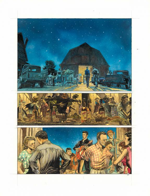 Christophe Dubois - Rockabilly, Planche originale n&deg;57