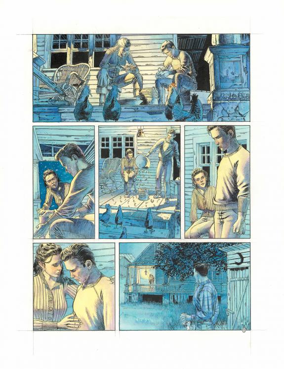 Christophe Dubois - Rockabilly, Planche originale n&deg;77