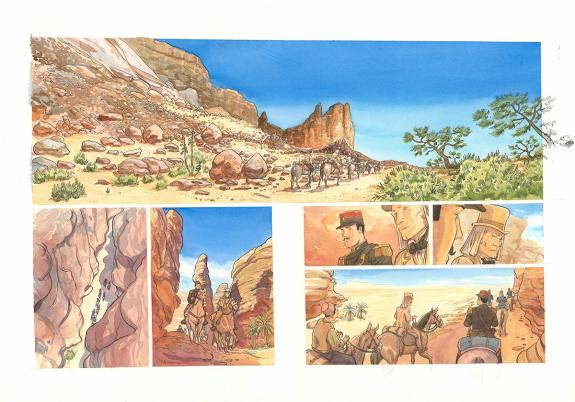 Julen Ribas - Artifices, un magicien en Alg&eacute;rie, Double plan