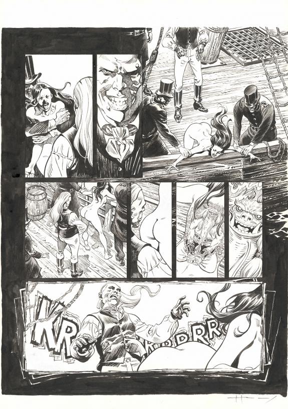 Josep Homs - Shi, Victoria, Planche originale n&deg;07