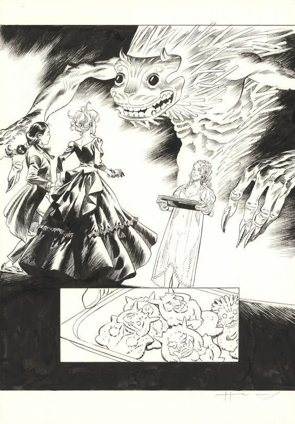 Josep Homs - Shi, La Grande Puanteur, Planche originale n&deg;54