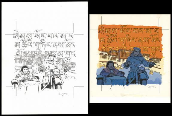 Cosey - Jonathan, Celui qui mène les fleuves à la mer, Couve