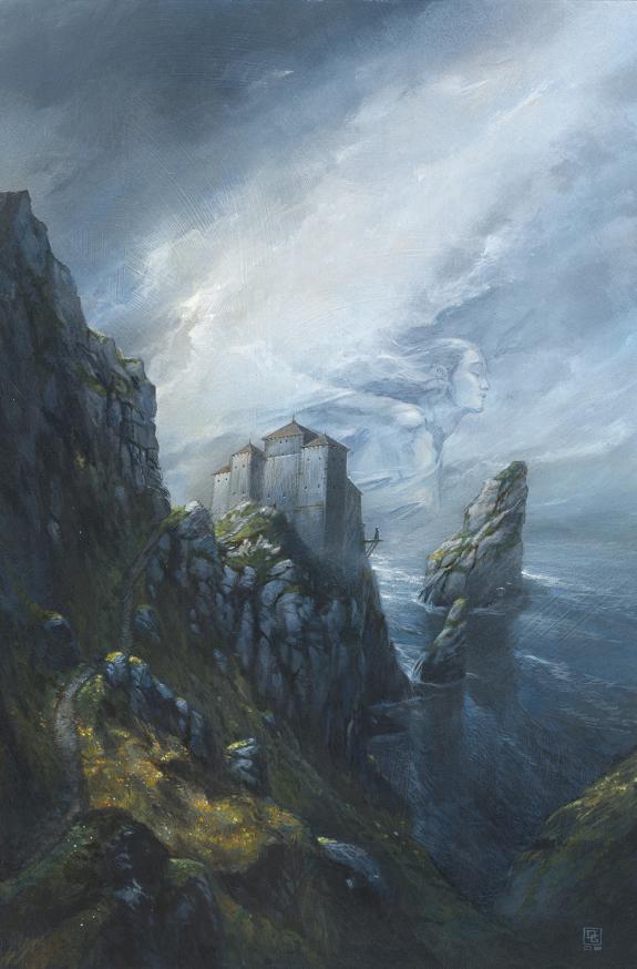 Didier Graffet - Les Larmes d'Artamon, Couverture originale 