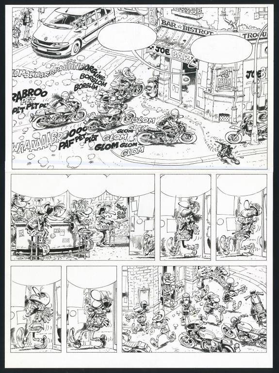 BAR2 - Joe Bar Team, Tome 5, Planche originale n&deg;2
