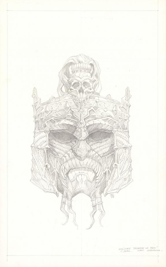 Didier Graffet - Couverture originale de l'int&eacute;grale " La Gu