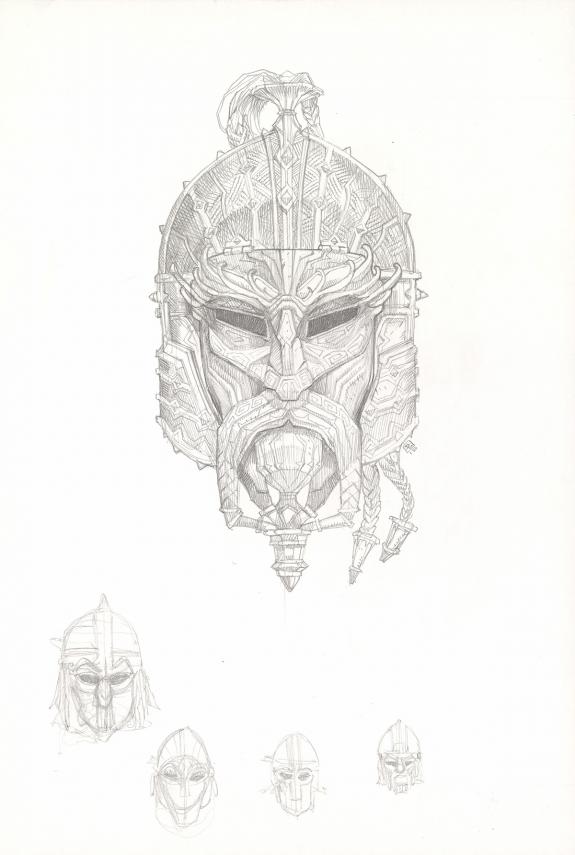 Didier Graffet - Couverture originale de l'int&eacute;grale " La re