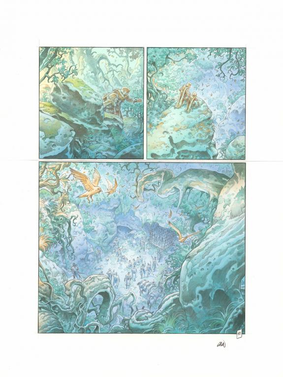 Grun - Les Hautes Herbes, Planche originale n&deg;40