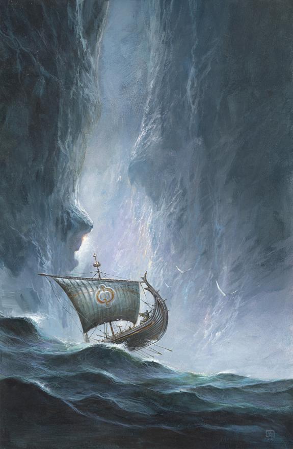 Didier Graffet - La Mer &eacute;clat&eacute;e, La Moiti&eacute; d'un roi, Illustr