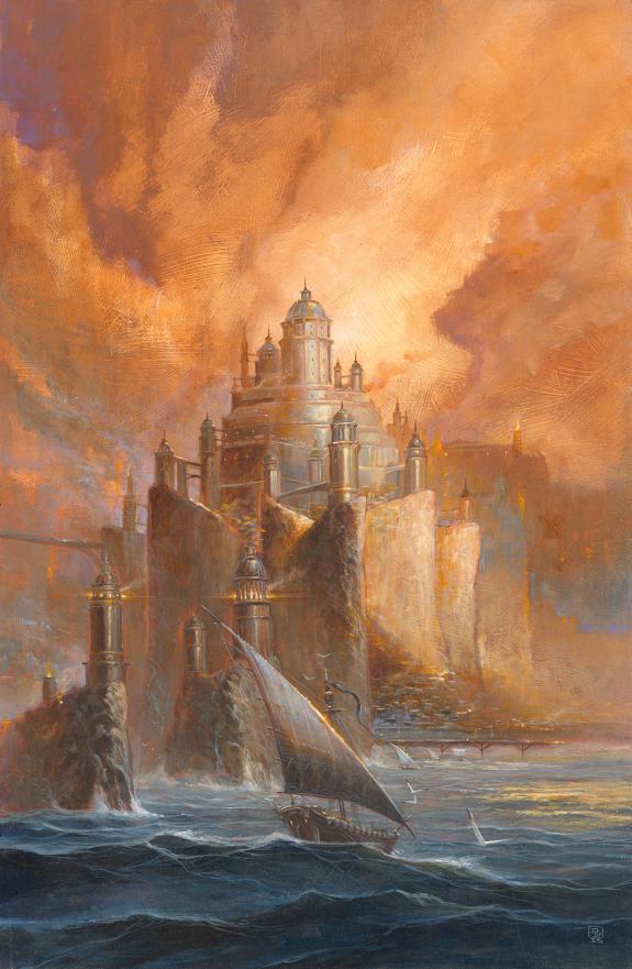 Didier Graffet - La Mer éclatée, La Moitié d'un monde, Illus