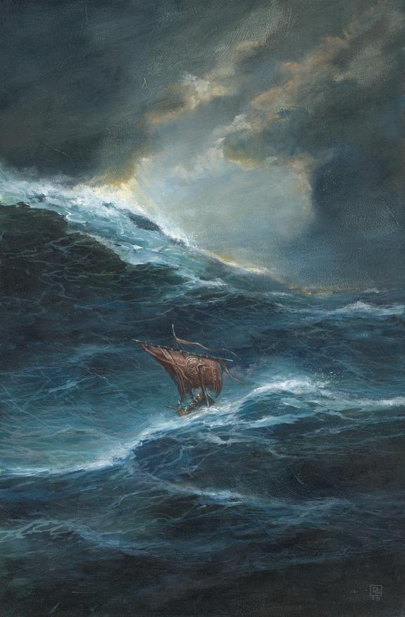 Didier Graffet - La Mer éclatée, L'Intégrale, Illustration o