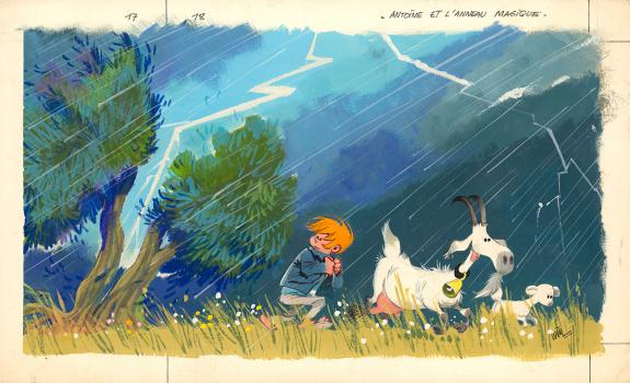 Will - Antoine et l'anneau magique, Illustration originale