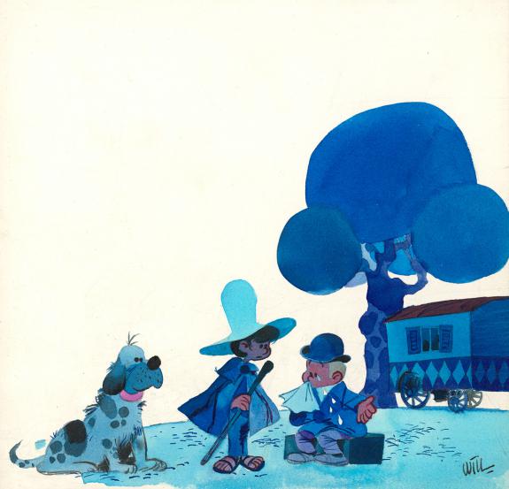 Will - Antonin et le Petit Cirque, Illustration originale