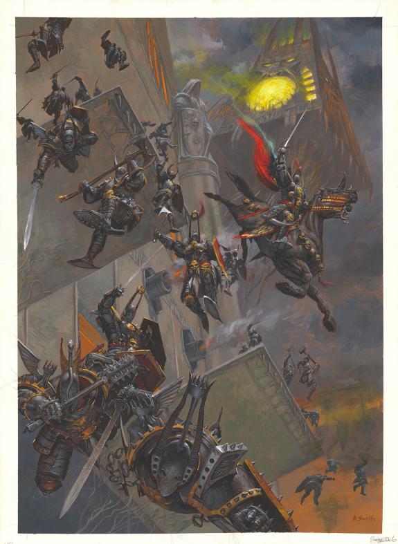 Adrian Smith - Broz, Tooth and Claim, Planche originale n&deg; 4