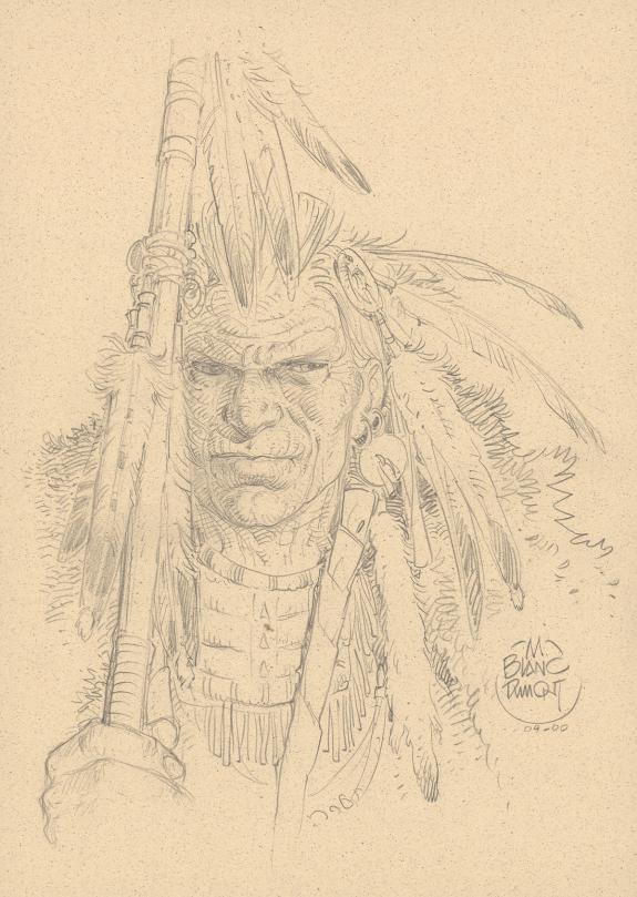 Michel Blanc-Dumont - Jonathan Cartland, Illustrationn origi