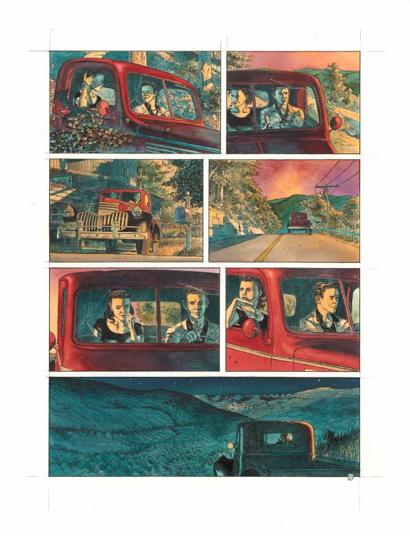 Christophe Dubois - Rockabilly, Planche originale n&deg;35