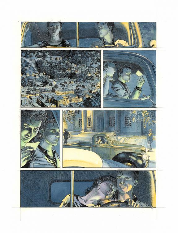 Christophe Dubois - Rockabilly, Planche originale n&deg;43