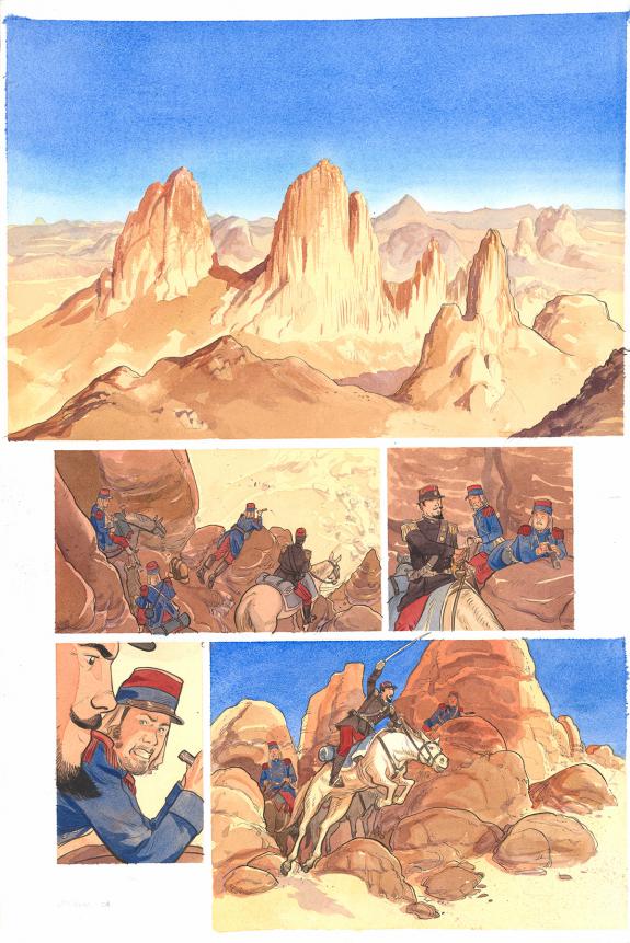 Julen Ribas - Artifices, un magicien en Alg&eacute;rie, Planche ori