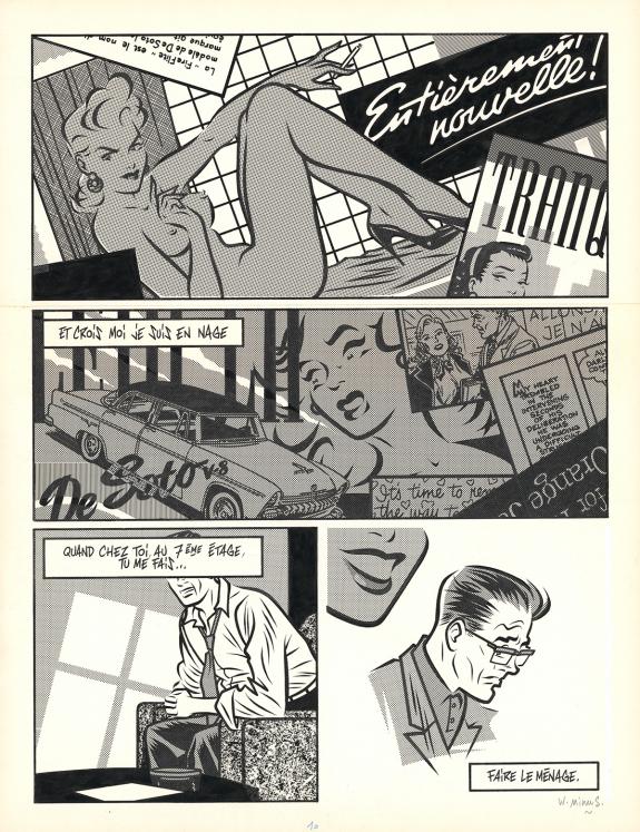 Walter Minus - Planche originale n&deg;10