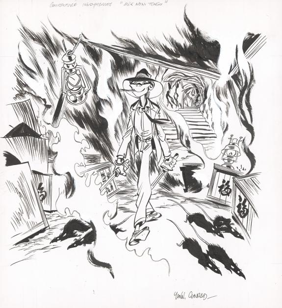 Didier Conrad - Les Innommables, Alix-Noni-Tengu, Couverture