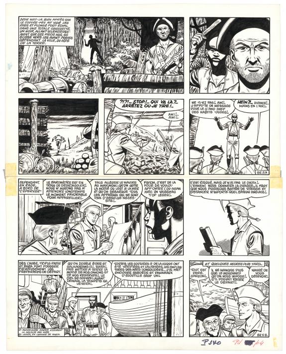 Victor Hubinon - Barbe-Rouge, Barbe-Rouge &agrave; la rescousse, Pl