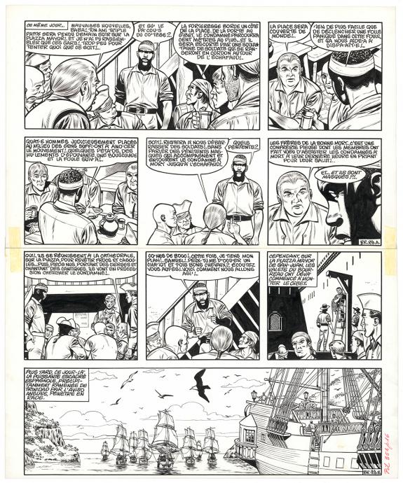 Victor Hubinon - Barbe-Rouge, Barbe-Rouge &agrave; la rescousse, Pl