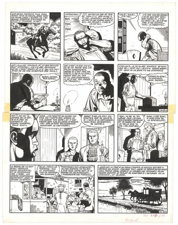 Victor Hubinon - Barbe-Rouge, La Captive des Mores, Planche 