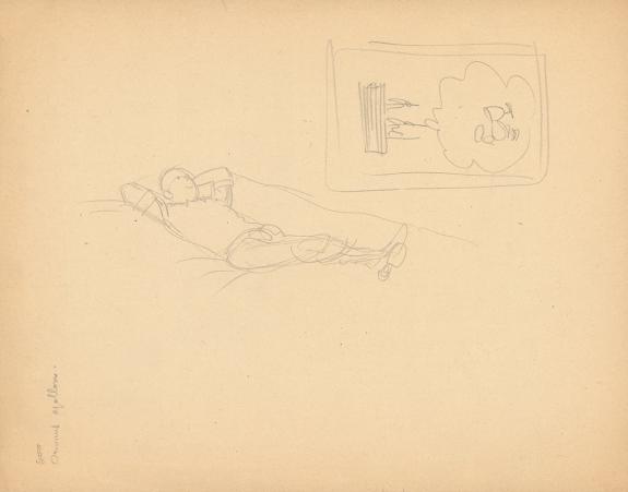 Herg&eacute; - Tintin, Le Temple du Soleil, Crayonn&eacute; original, rech