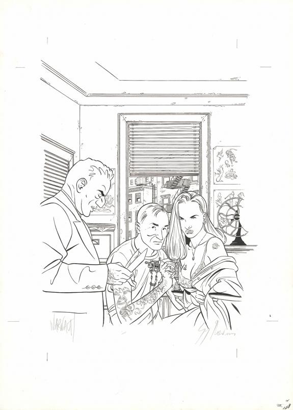 Warnauts et Raives - Lou Cale, Le Centaure tatou&eacute;, Couvertur