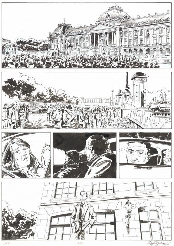 Patrice R&eacute;glat-Vizzavona - OFF, Planche originale n&deg; 116
