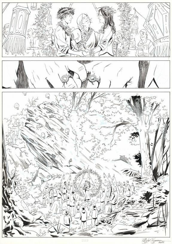 Patrice R&eacute;glat-Vizzavona - OFF, Planche originale n&deg; 293