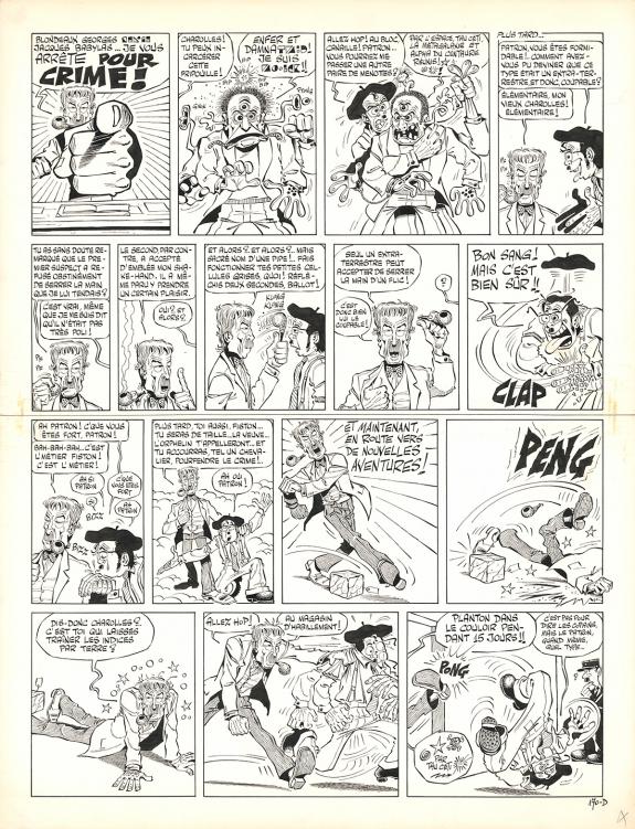 Marcel Gotlib - Rubrique-à-brac, Tome 4, Planche originale n