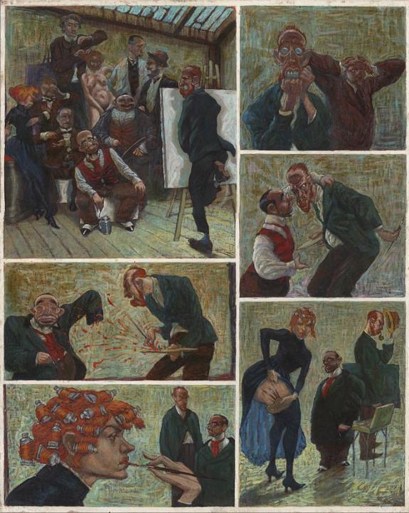 Gradimir Smudja - Le Bordel des muses, Au Moulin Rouge, Plan