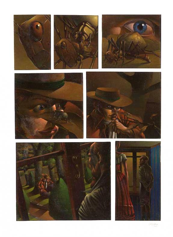 Jean-Fran&ccedil;ois Cellier - Planche originale