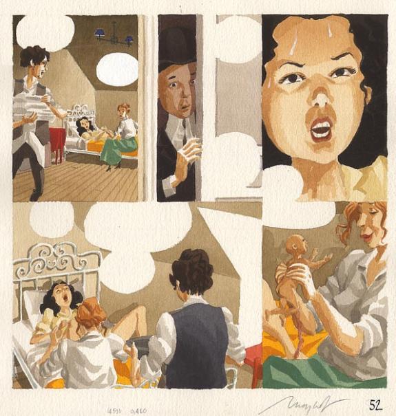 Emmanuel Moynot - Oscar & Monsieur O, Planche originale n&deg;52