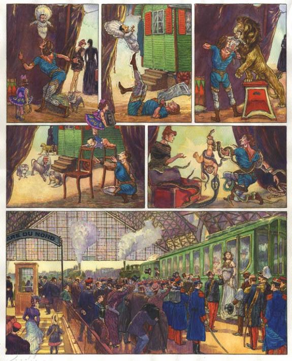 Gradimir Smudja - Le Bordel des muses, Mimi et Henri, Planch