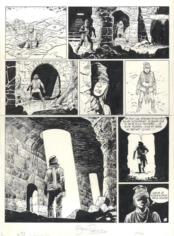 Bruno Rocco - Le Jeu de pourpre, Le r&ecirc;ve partag&eacute;, Planche or