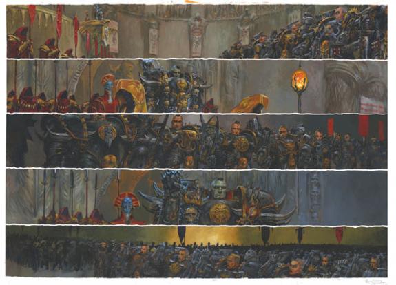 Adrian Smith - Broz, Tooth and Claim, Planches originales n&deg;