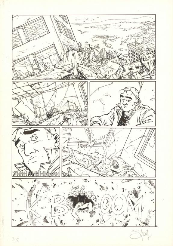 Sylvain Savoia - Nomad, M&eacute;moire cache, Planche originale n&deg;8