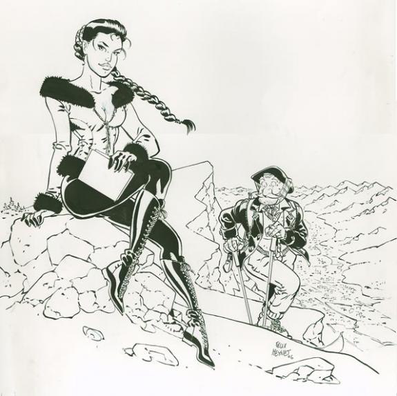 F&eacute;lix Meynet - Illustration originale