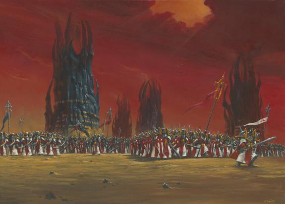 Adrian Smith - Chronopia , Chronotopia Game: arm&eacute;e, illustra