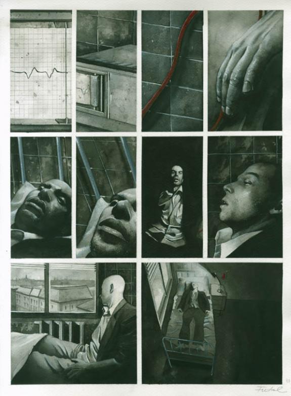 Attila Futaki - Spiral, Planche originale n&deg; n&deg;47