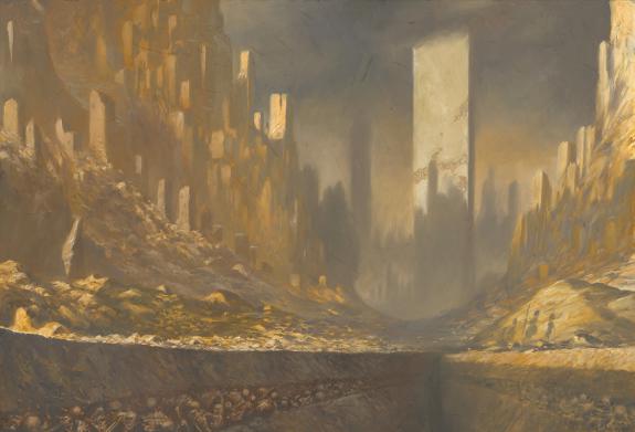 Adrian Smith - F&eacute;erie, Dark fantasy, La cit&eacute; des morts, illu