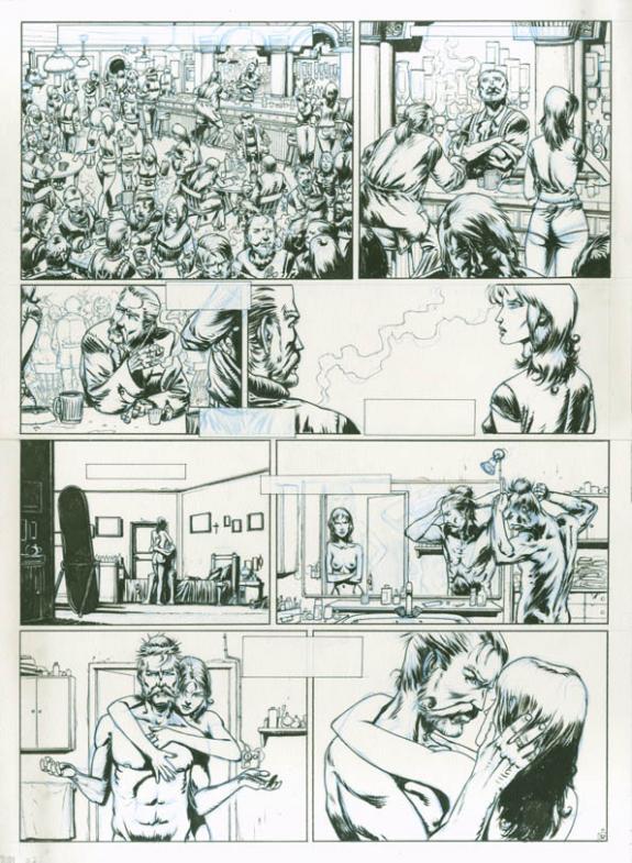 Jef - Une balle dans la t&ecirc;te, Angus, Planche originale n&deg;32