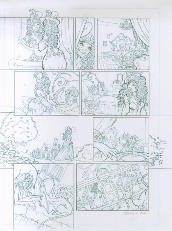 Ood Serri&egrave;re - Sweety Sorcellery, Le coeur d'A&iuml;-Lynn, Planch