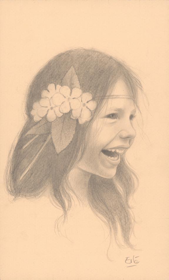 Erl&eacute; Ferronni&egrave;re - F&eacute;es et D&eacute;esses, Illustration originale