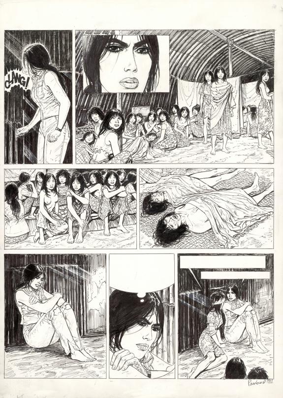 Boro Pavlovic - El Nino, Le Paria de C&eacute;l&egrave;bes, Planche origin