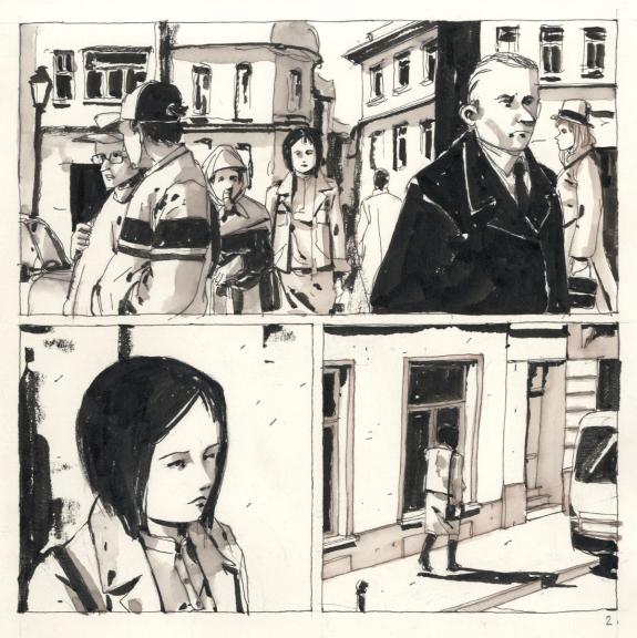 Alexis Horellou - Souffle court, Planche originale n&deg;02