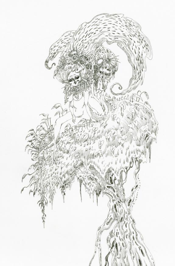 Giovanni Rigano - Illustration originale, Ninfa