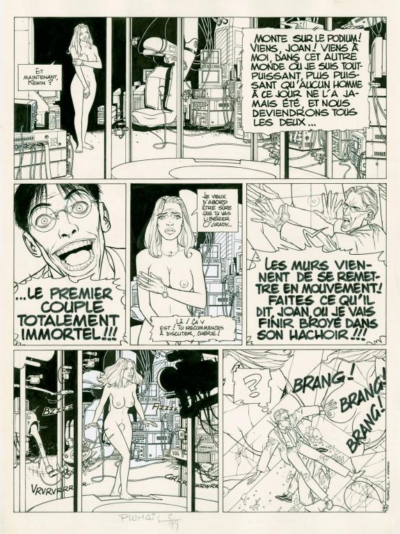 Claude Plumail - Le Cybertueur, Pour l'amour de Joan, Planch