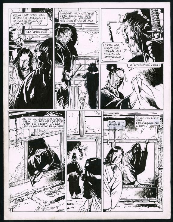 Marc Michetz - Kogaratsu, Planche originale n&deg;9